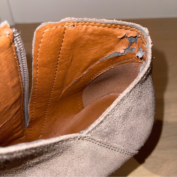 Lucky Brand LK-Yakeena Zip Wedge Bootie 8M - Picture 10 of 10